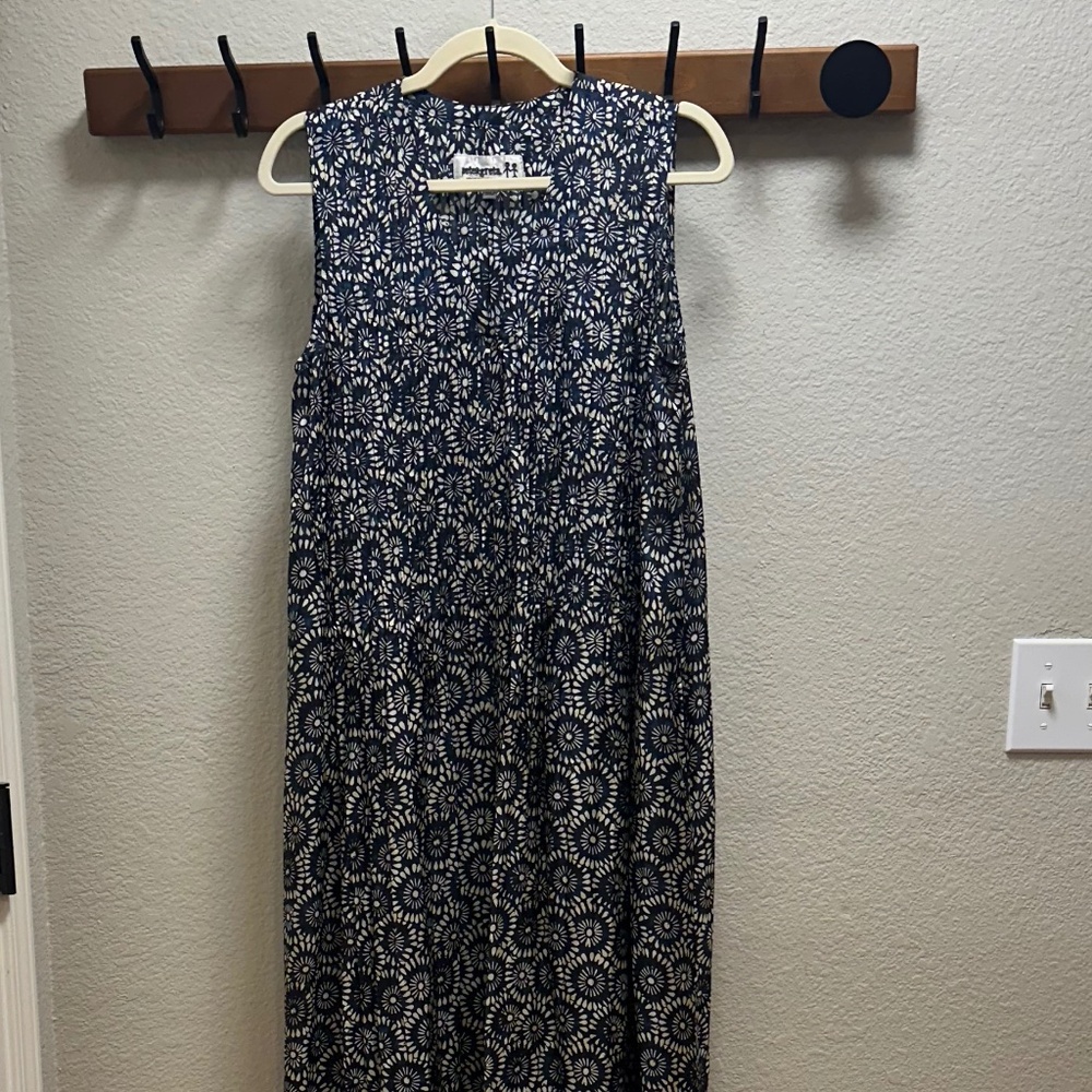 Johnny Was 100% Silk Maxi Dress NWOT Size XS